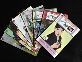 "Modesty Blaise" Englisch /Nr: 1, 2, 4, 6, 7, 8, 9, 10