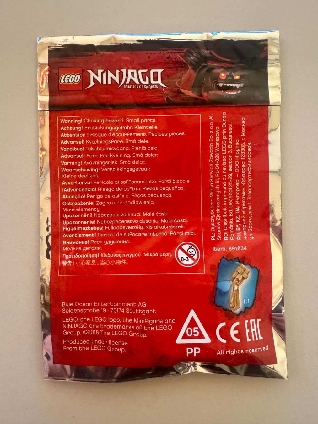 Lego Jeux de construction: Lego Ninjago Lloyd Foil Pack #3 njo424 – Neuf avec emballage d'origine à Rechthalten par hosme_be 1