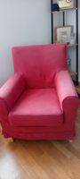 Roter Cooler  Sessel