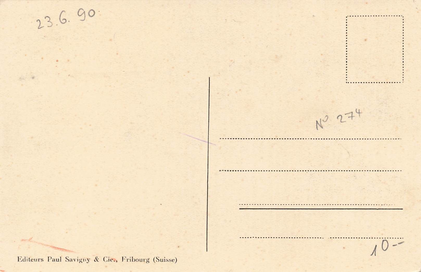 Cartoline postali: Siviriez – Usato da Biasca venduto da Blenio71 1