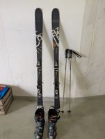 Scott Aztec Pro Ski ist 175 cm lang. Atomic schuhe