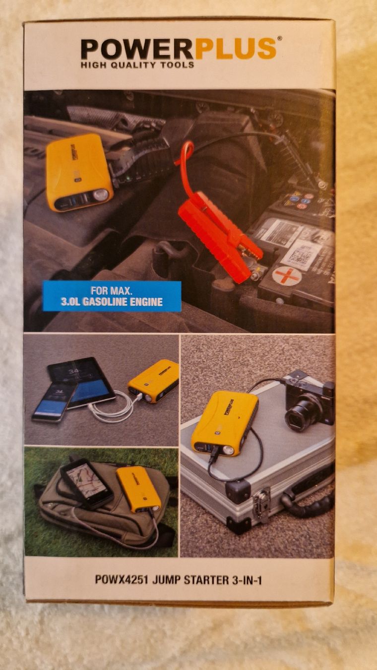 Caricabatterie: Jump starter 3 en 1 – Nuovo e nell'imballaggio originale da Rueyres-Treyfayes venduto da EmileP8992 1