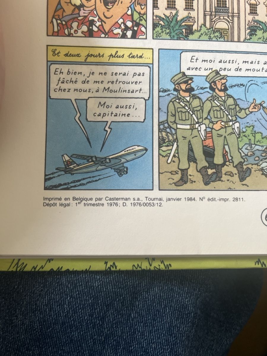 Fumetti: BD Tintin et les Picaros – Usato da Bern venduto da margkne 1