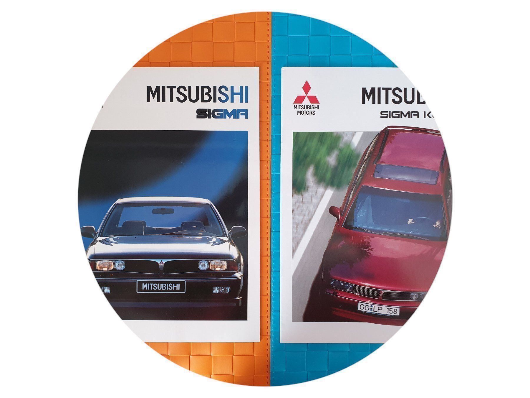 Zeitschriften & Magazine: MITSUBISHI SIGMA V6 - Prospekt / Katalog – Neu (gemäss Beschreibung) aus Viganello von CARLiteratur