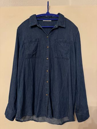 Jeansbluse