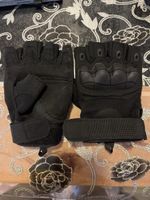 Tactical fingerless gloves for cycling, gym, or outdoor use