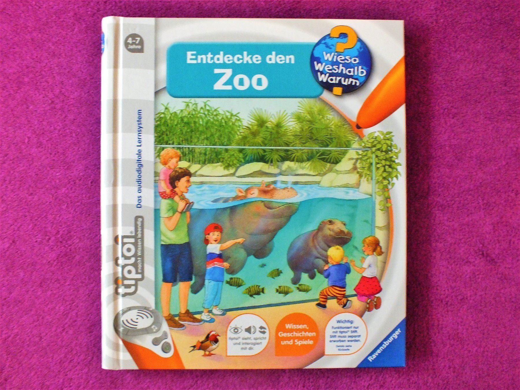 Bücher: tiptoi Buch – Entdecke den Zoo – Gebraucht aus Müllheim Dorf von Seeeule01