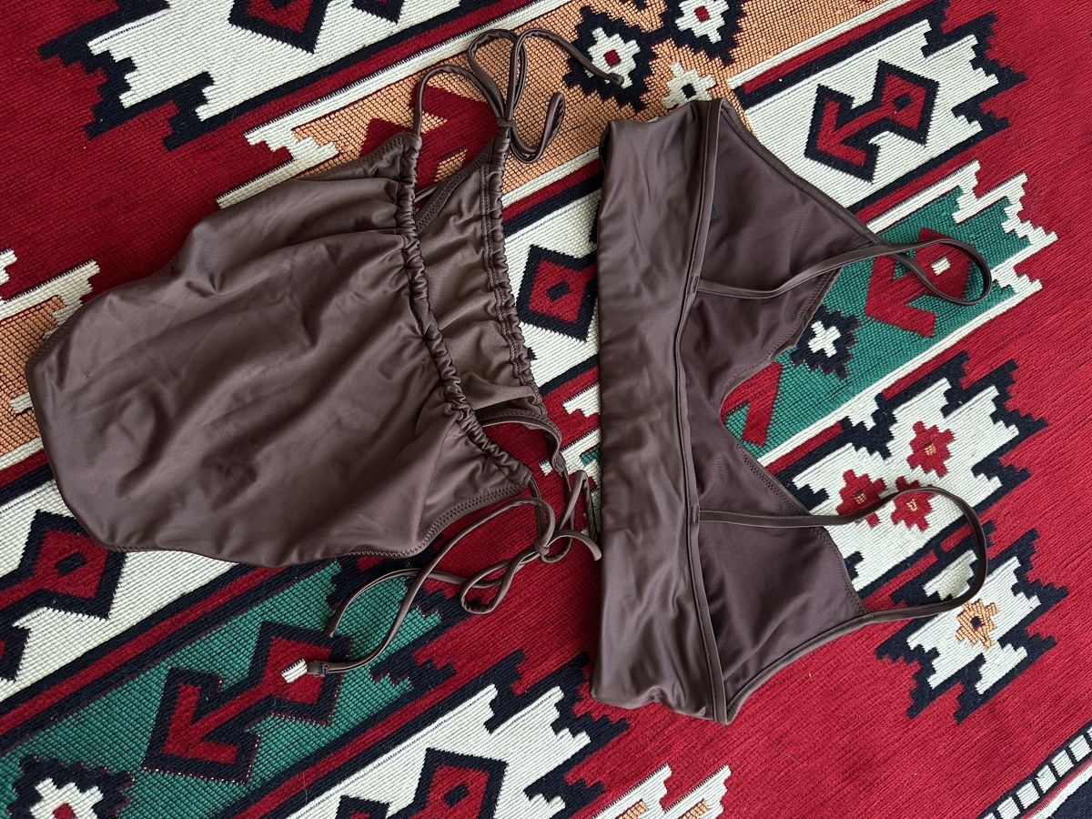 Weekday Badekleider & Bikinis: Bikini braun Grösse M neuwertig – Neu (gemäss Beschreibung) aus Näfels von Siljab 1