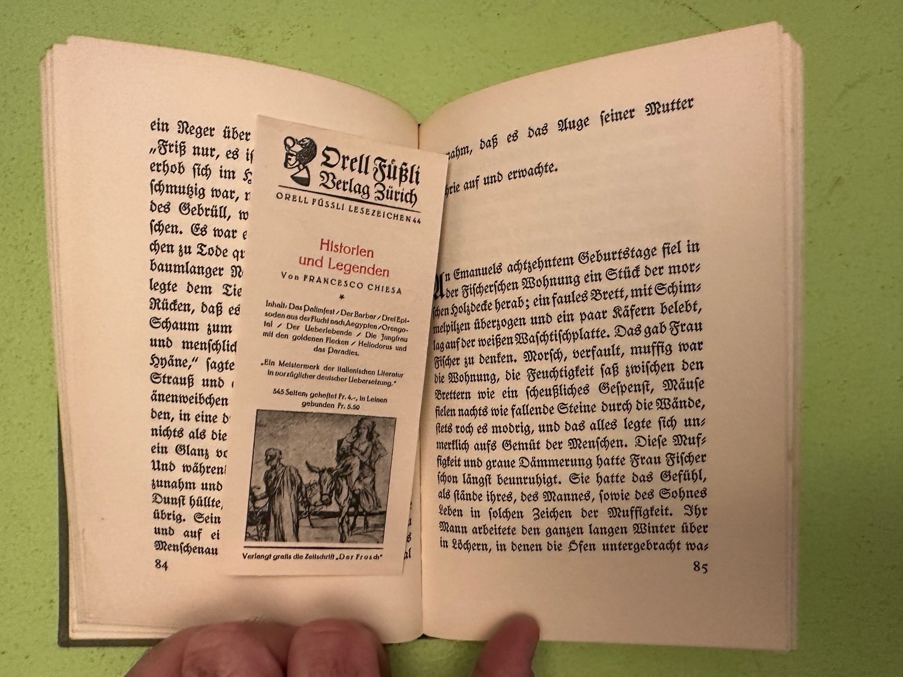 Livres: Edwin Arnet: Emanuel. Roman. – D'occasion à Zürich par allp 4