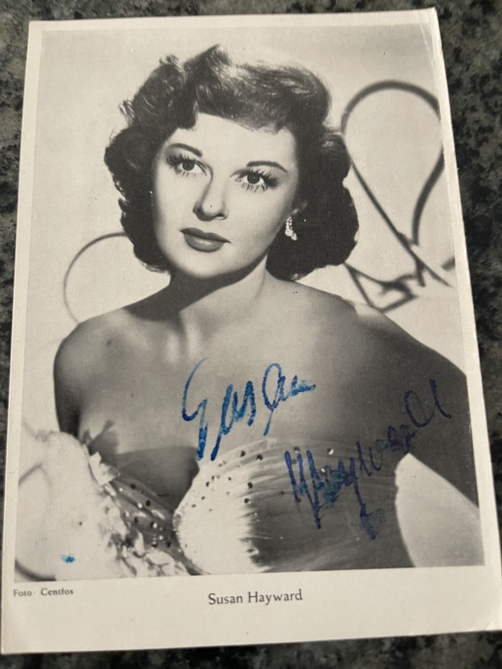 Autogramme: SUSAN HAYWARD / TOP AUTOGRAMM – Gebraucht aus Egg b. Zürich von Dbunny