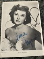 SUSAN HAYWARD / TOP AUTOGRAMM