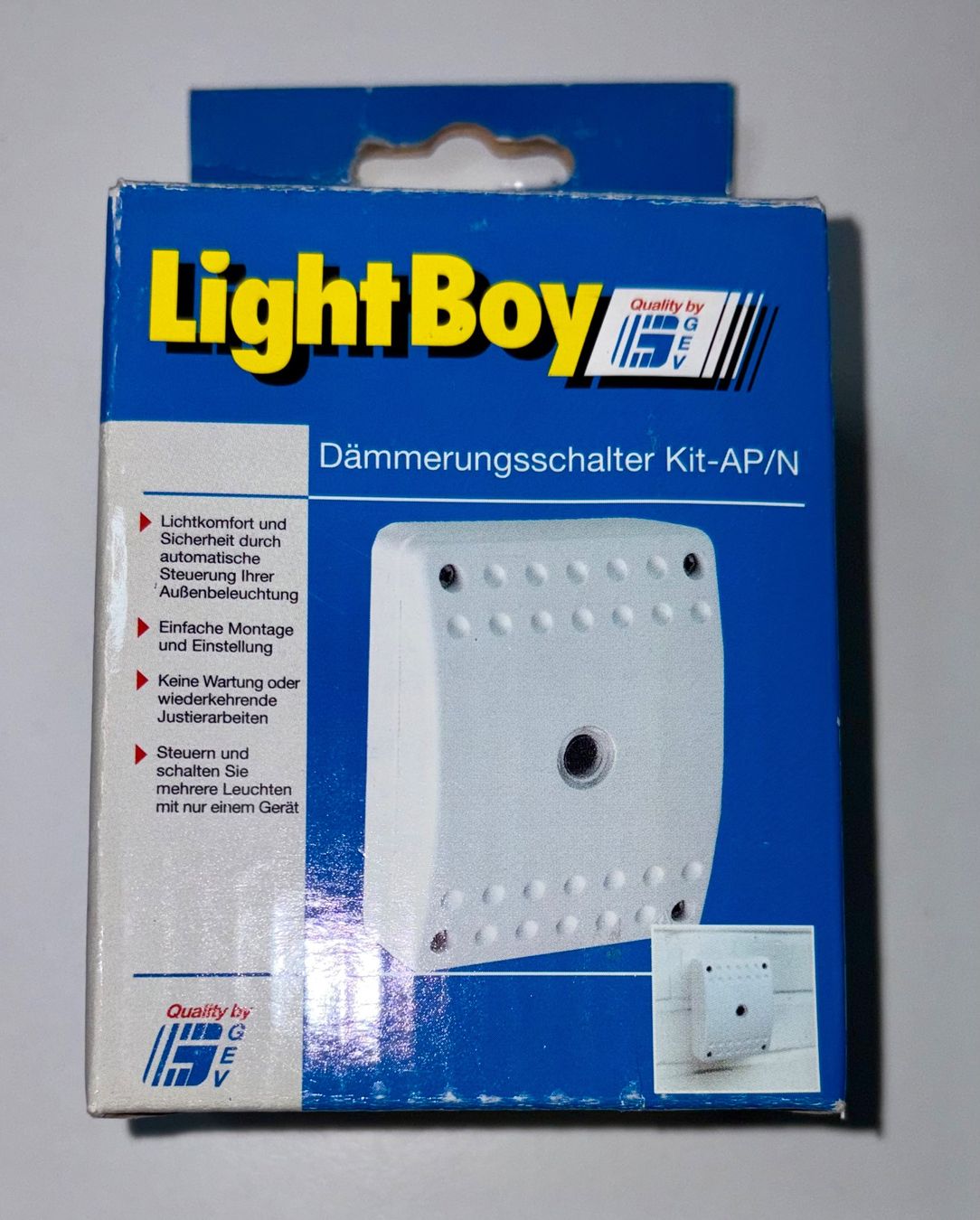Interruttori: Dämmerungsschalter aussen 220V  IP44 – Nuovo e nell'imballaggio originale da Safenwil venduto da gemeinsamX
