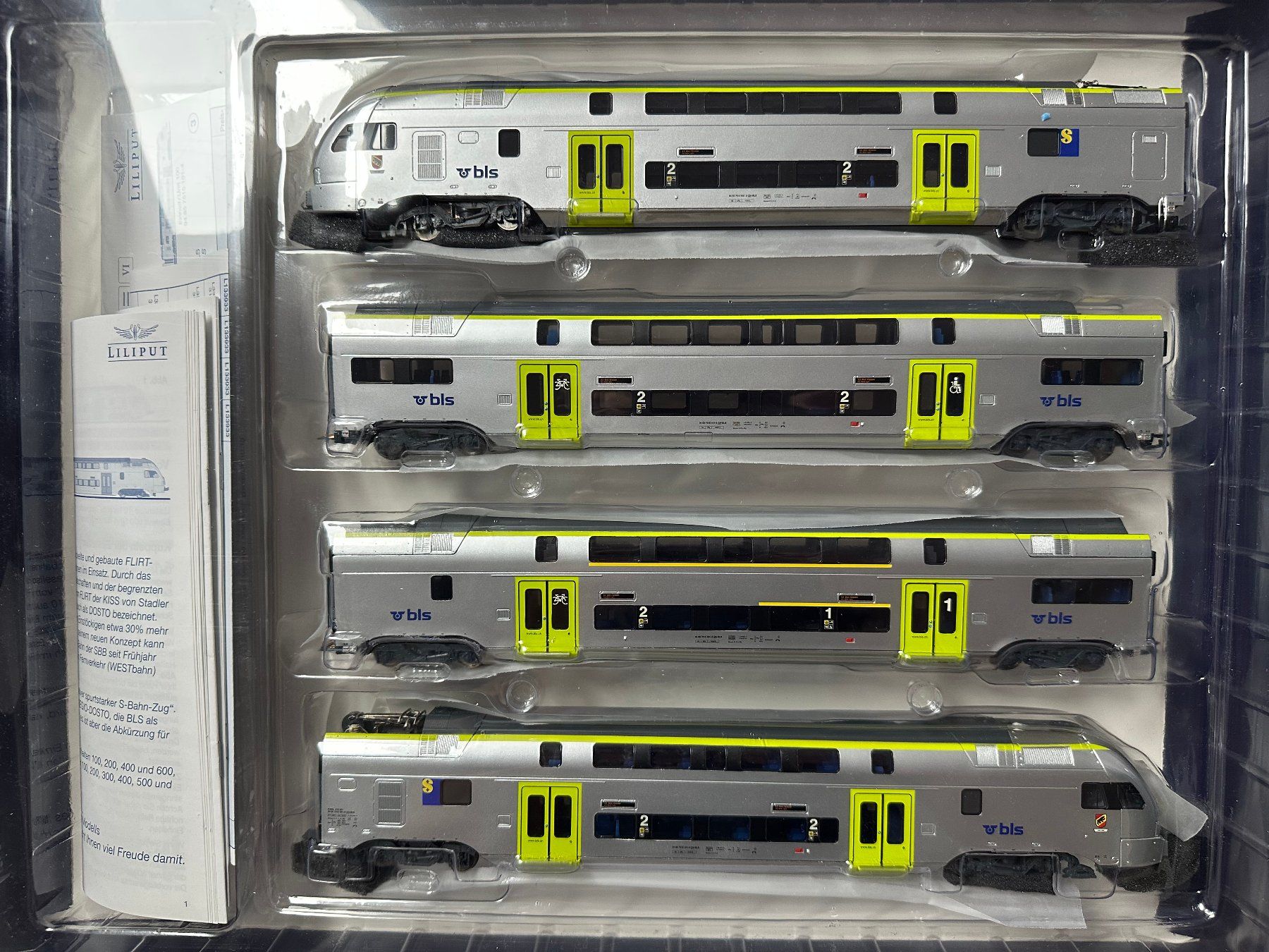 Liliput Modelleisenbahnen: Liliput - BLS RABe 515 001 "Bern" / DC – Neu und originalverpackt aus Domat/Ems von mmx4001 1