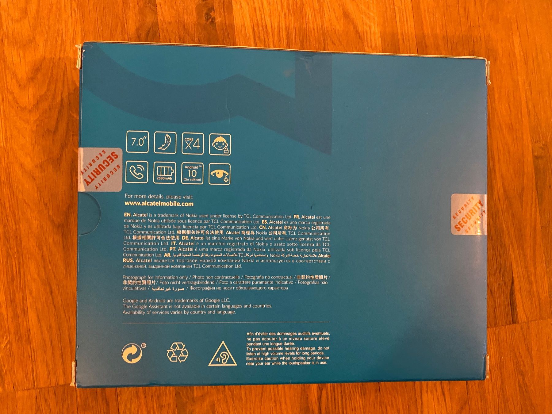 Alcatel Tablet PC: Alcatel 1T74g Tablet – Nuovo e nell'imballaggio originale da Zürich venduto da tab_5zgr 1