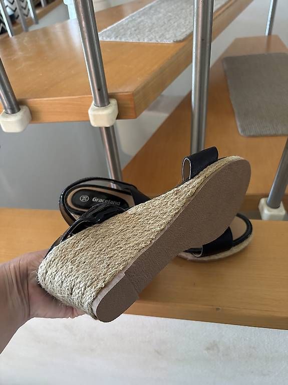 Graceland Scarpe da donna: Sandales compensées 38 neuves – Nuovo (secondo la descrizione) da Perroy venduto da barballalla 2