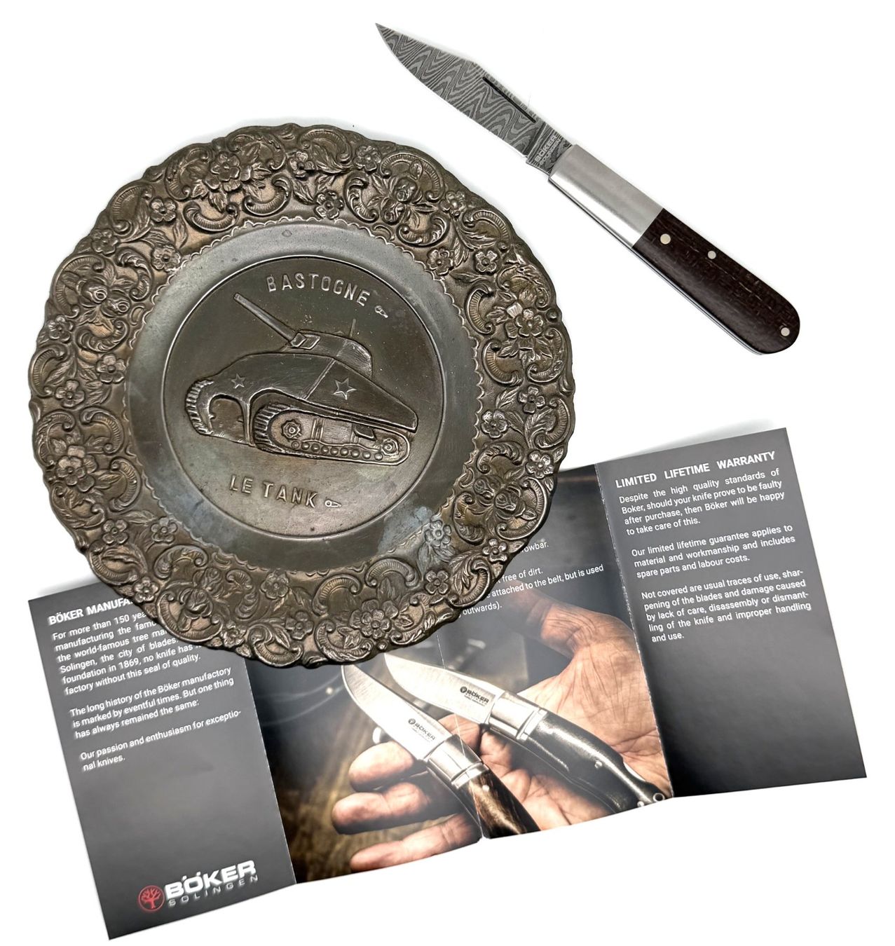 Accessoires: Böker Damas Sherman – Neuf avec emballage d'origine à Auboranges par Mottura1963 6