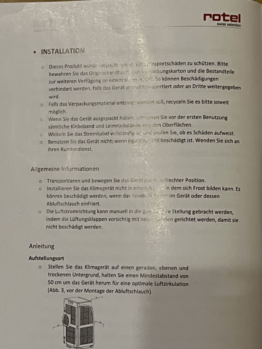 Rotel Condizionatori: Rotel Mobile  797CH1 gebraucht – Usato da oberwil b. büren venduto da isidor05 3