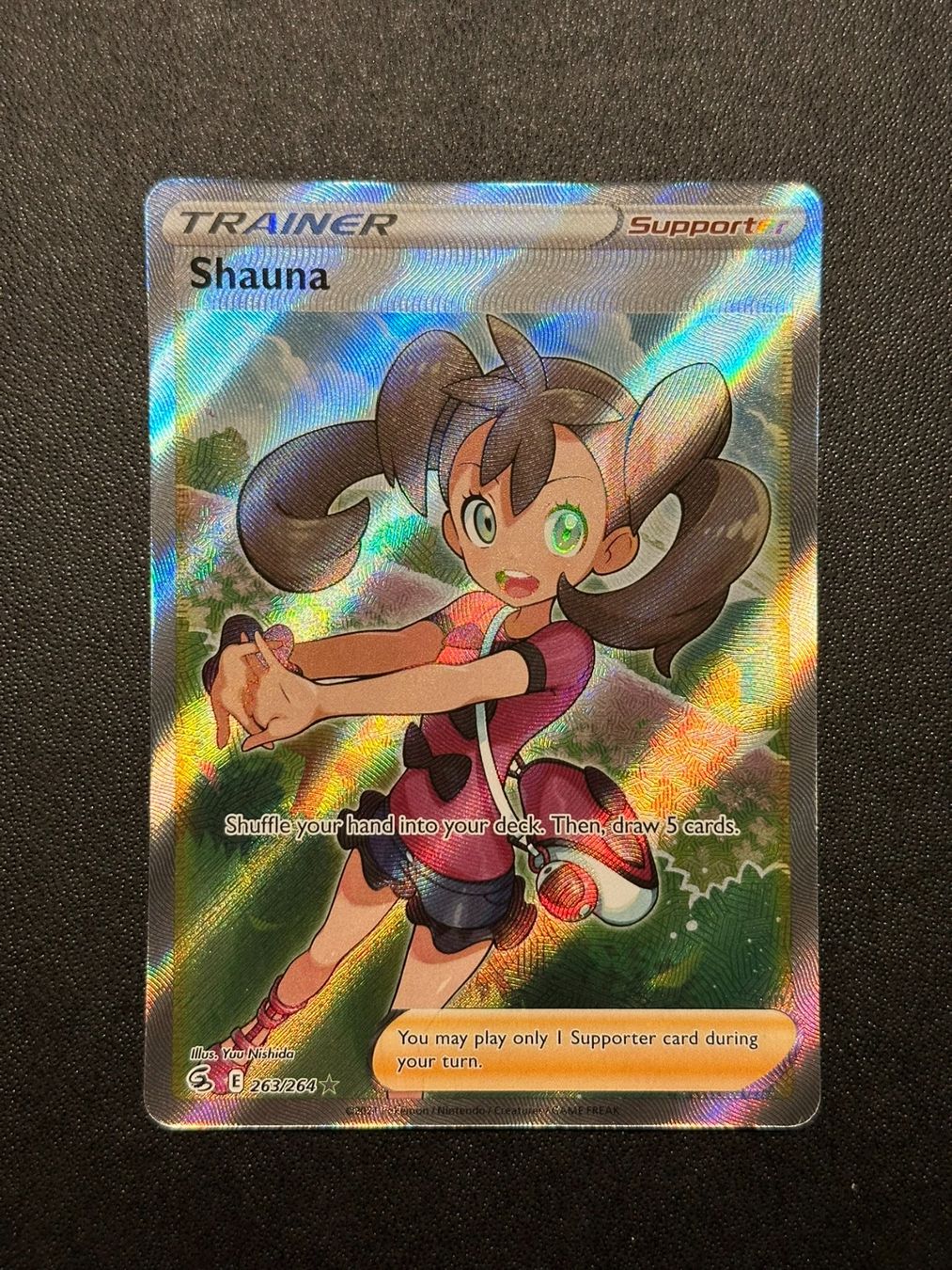 Pokémon Carte collezionabili: Shauna Fusionsangriff 263/264 ENG – Usato da Felben-Wellhausen venduto da Collectorama_GmbH