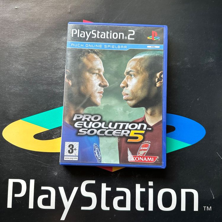 Pro Evolution Soccer 5 (Sony PlayStation 2, 2005) 4012927027943