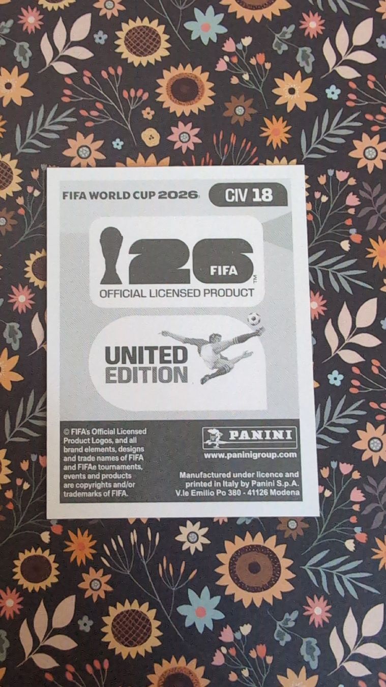 Panini Sammelbilder & Trading cards: CIV 18 - PANINI - FIFA WM 2026 – Neu (gemäss Beschreibung) aus Bauma von tobiaskl 1