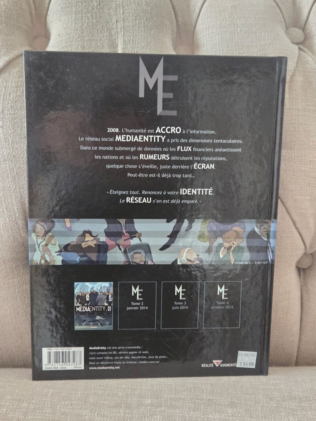 BD: MediaEntity N°1 - EO – D'occasion à Crémines par Blakedrake 1
