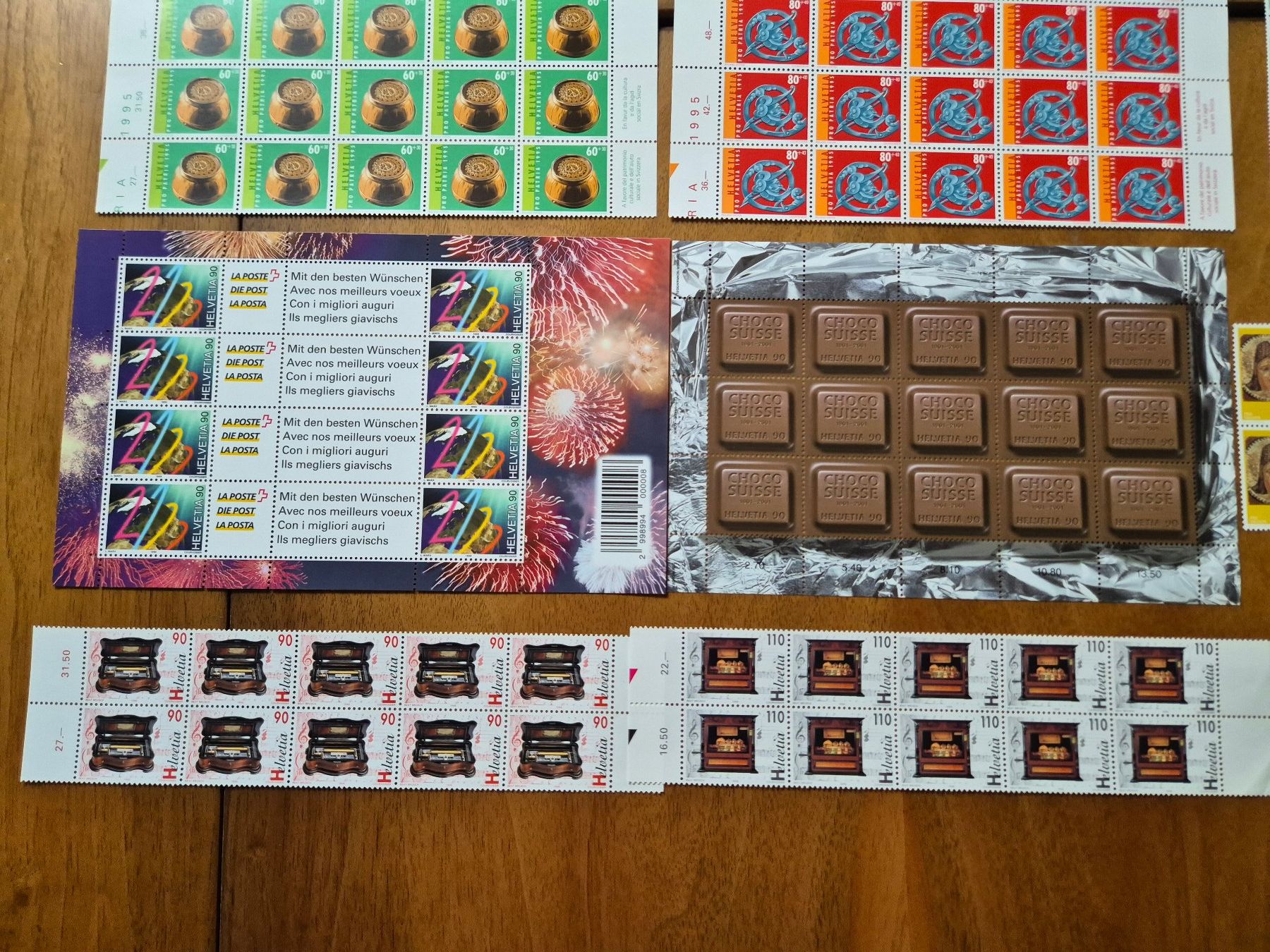 Tous les timbres: Frankaturware 100 CHF. GRATISLIEFERUNG ! – Neuf (Voir description) à Horgen par frankatur 4