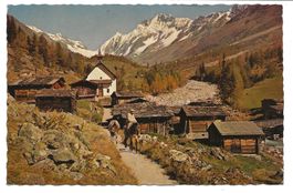 Lötschental (VS) Kühmatt ob Blatten - Kapelle - Schienhorn