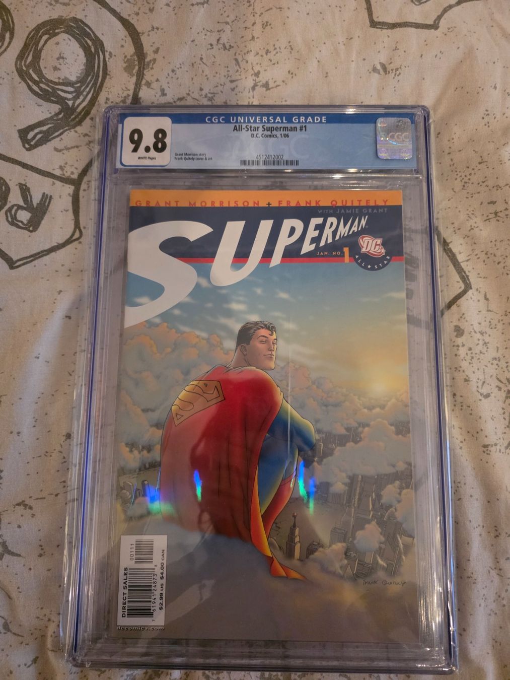 Fumetti: All-Star Superman #1 CGC 9.8 – Nuovo e nell'imballaggio originale da Zürich venduto da Sams_FunkoandComics_