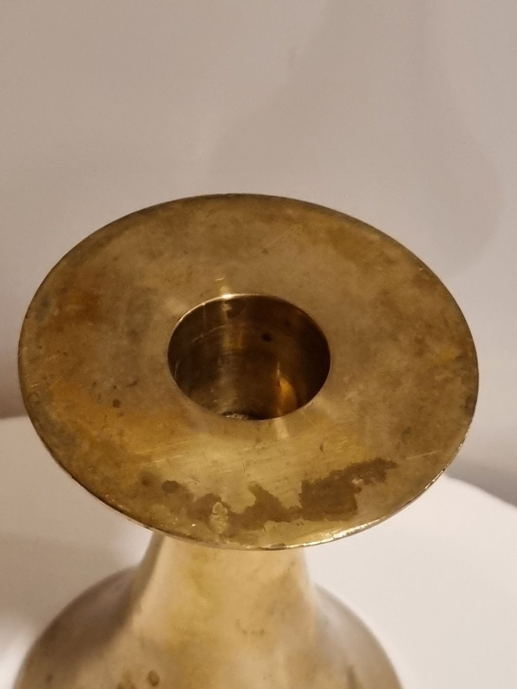 Portacandele: Messing Kerzenständer Vintage 11cm – Usato da Scharnachtal venduto da devin03 3