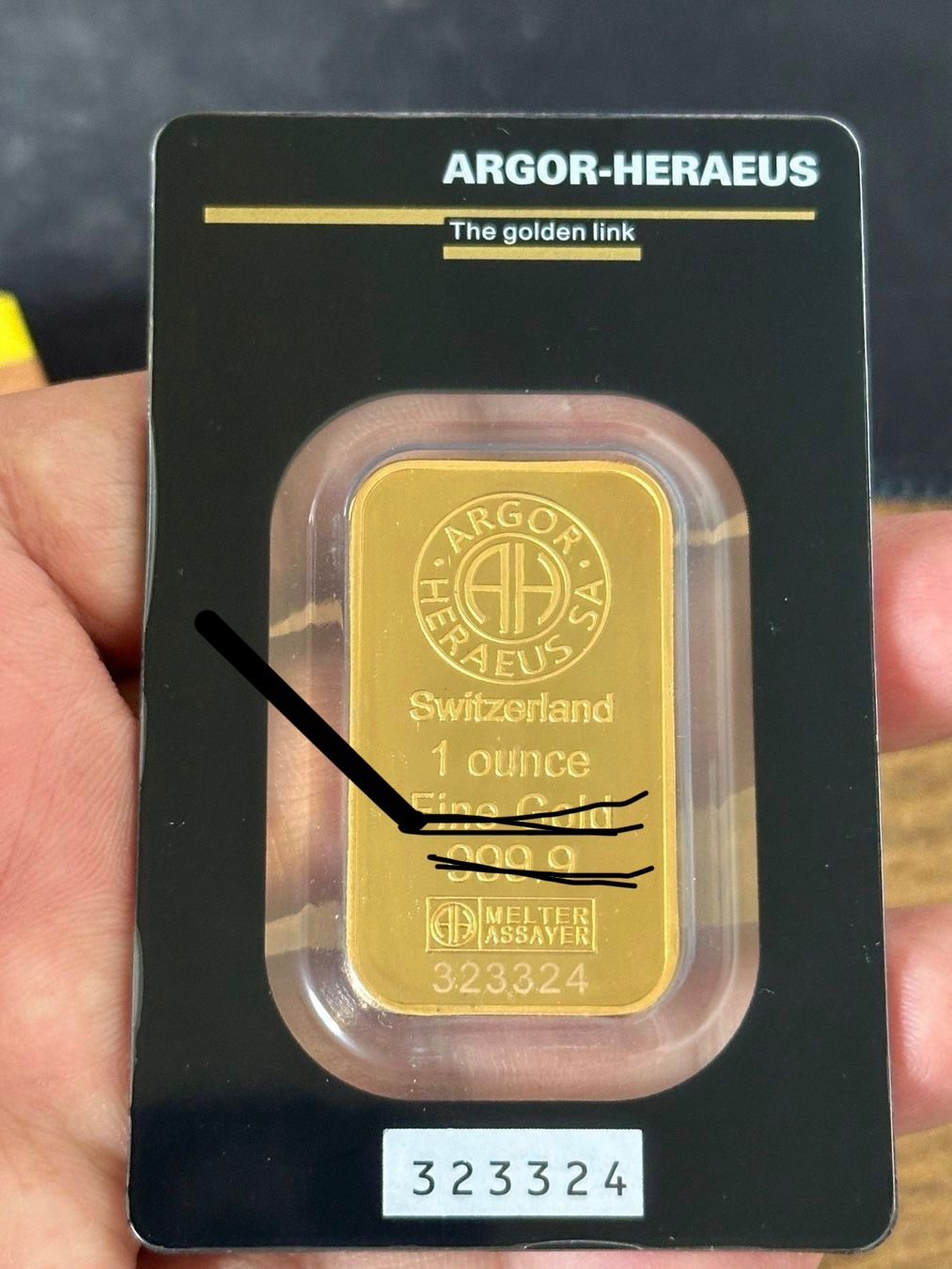 Edelmetalle: Gold Replika – Neu und originalverpackt aus Langenthal von Seelenfreunde 1