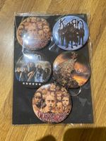 Korn Badges Bundle, Neu!