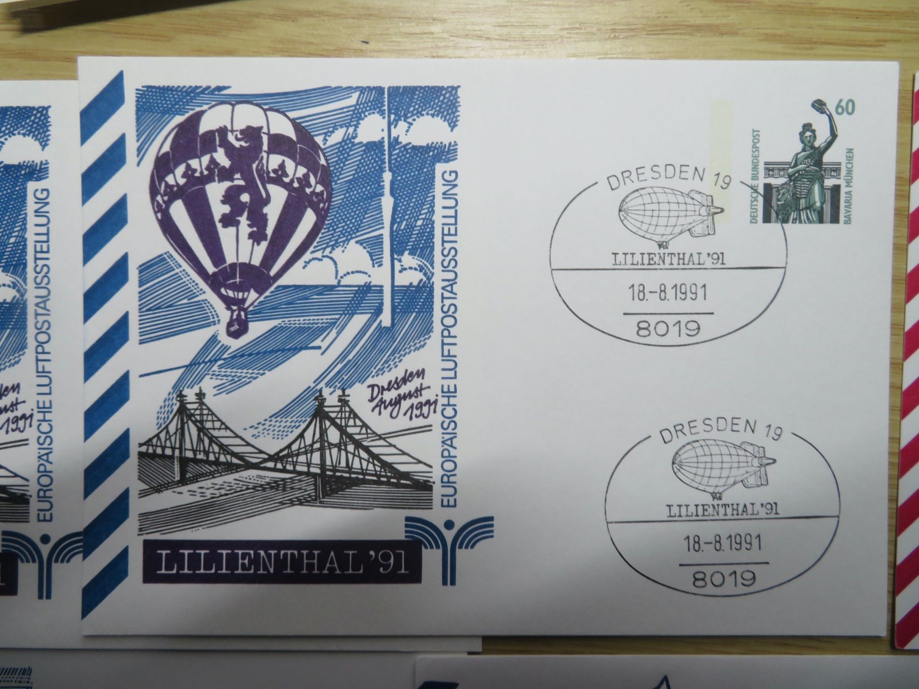 Alle Briefmarken: Otto Lilienthal 10 Belege – Gebraucht aus Spreitenbach von heitersberg54 1