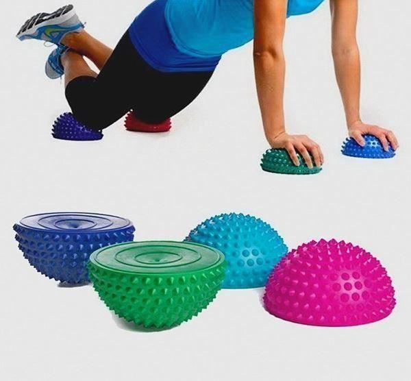 Hometrainer: Balance Halbkugel Igel ø 16 cm 4er Set – Nuovo e nell'imballaggio originale da Allschwil venduto da therapyshop