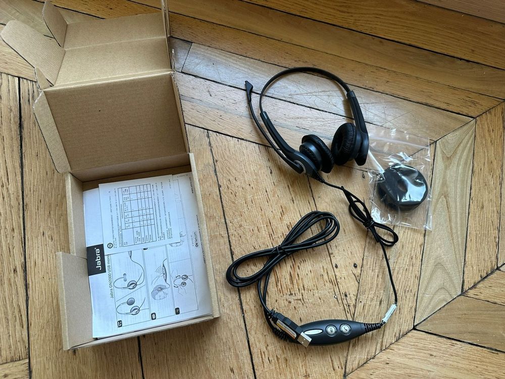 Headset kabelgebunden von Jabra (GN2000 MS USB Duo Head) (Neu und ...