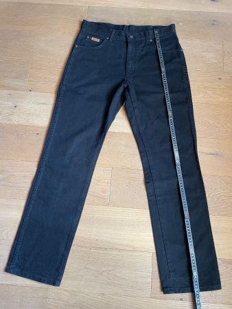 Wrangler Texas Jeans W33 L32 Schwarz Herren – Top Zustand