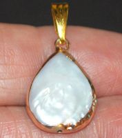 Anhänger L-8219 – Natürliche Süßwasser Perle Barockperle