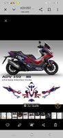 Aufkleber Sticker Honda Adv 350