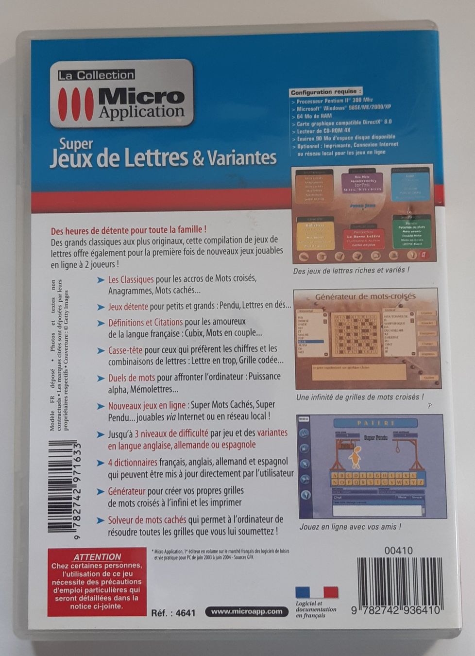 Spiele: Super Jeux de Lettres & Variantes - Jeux PC – Neu (gemäss Beschreibung) aus La Chaux-de-Fonds von beasach 1