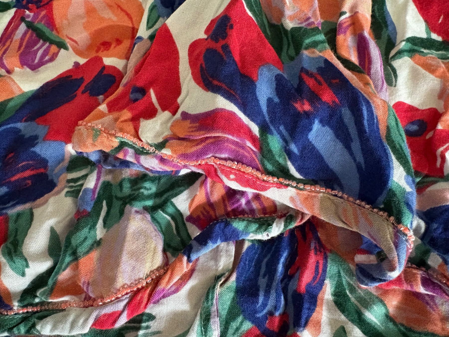 Pepe Jeans Kleider: Robe bustier fleurs PEPE JEANS | Bustierkleid Perlen Gr. L – Gebraucht aus Zürich von AnnaSa 4