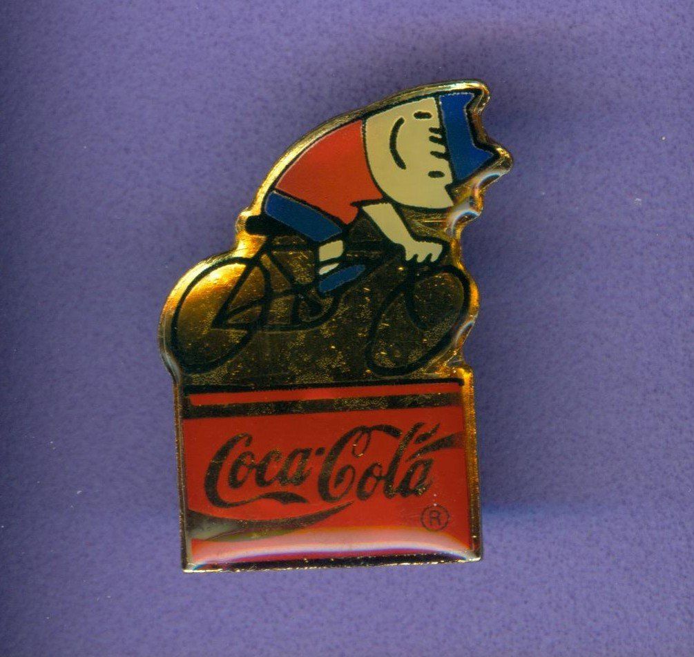 Coca-Cola Placchette & Badge: Coca Cola  Barcelona '92  Maskottchen – Usato da Winterthur venduto da Sammleroase