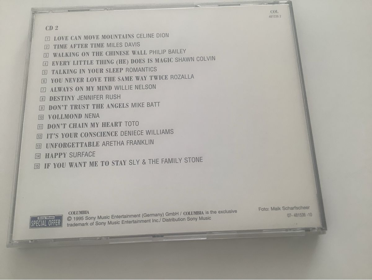 CD: Schmuse Songs / Vol.5 / CD 2 – Usato da Dübendorf venduto da Shreck 1