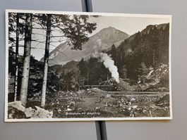 Photo Karte / Brünigbahn mit Schynberg Ausgabe 1939