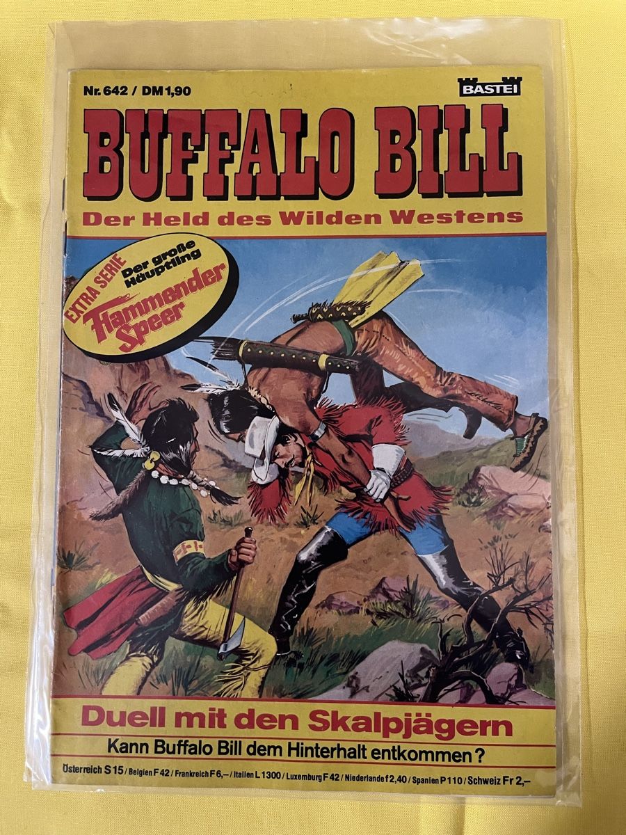 BD: Buffalo Bill. Nr  642, 636 – D'occasion à Oberentfelden par kar_sd97 3