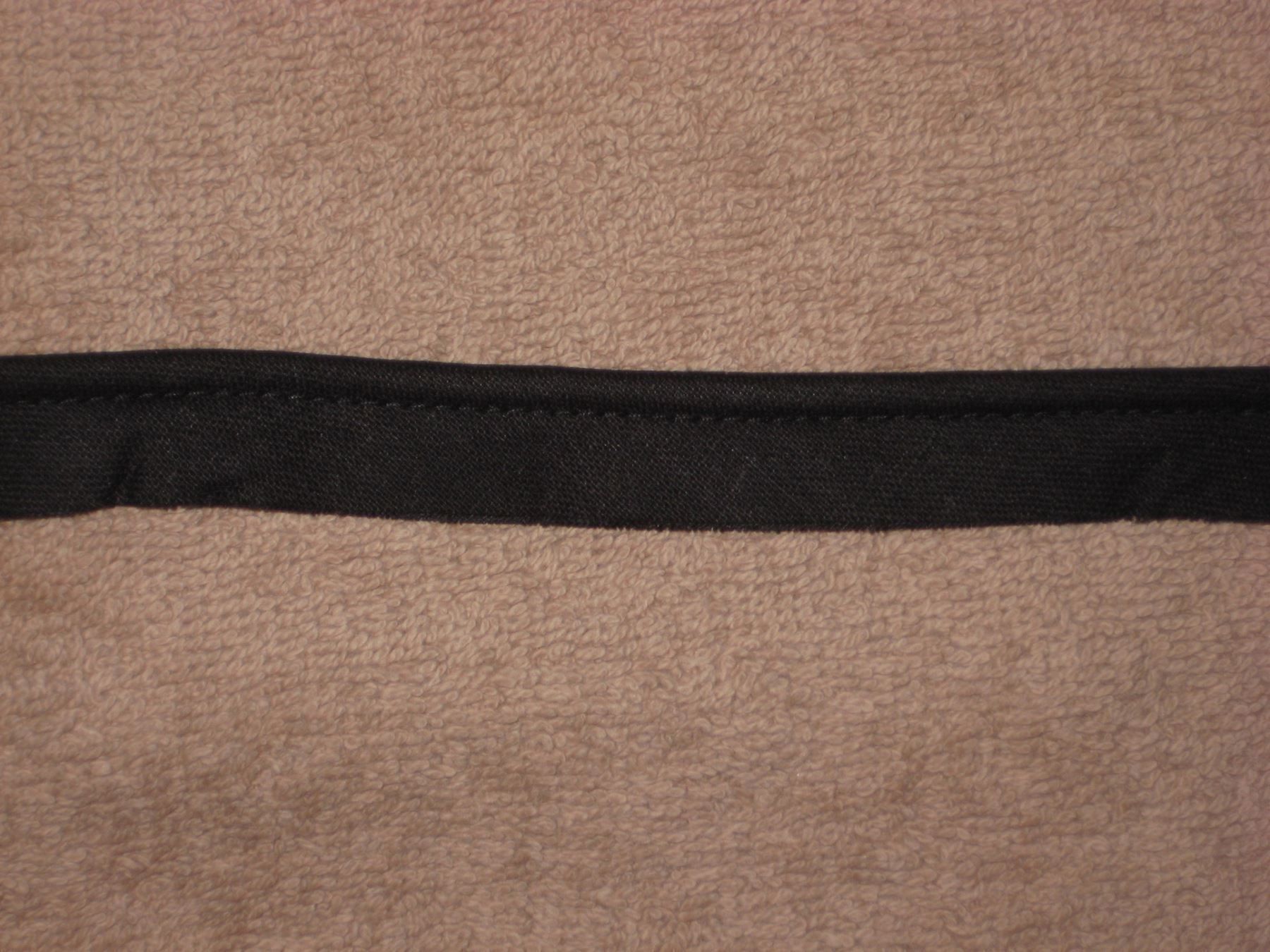 Nastri decorativi: Paspelband Baumwolle schwarz 13mm breit – Nuovo e nell'imballaggio originale da Füllinsdorf venduto da Schlupp 1