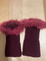 Gestrickte Stulpen, handgemacht