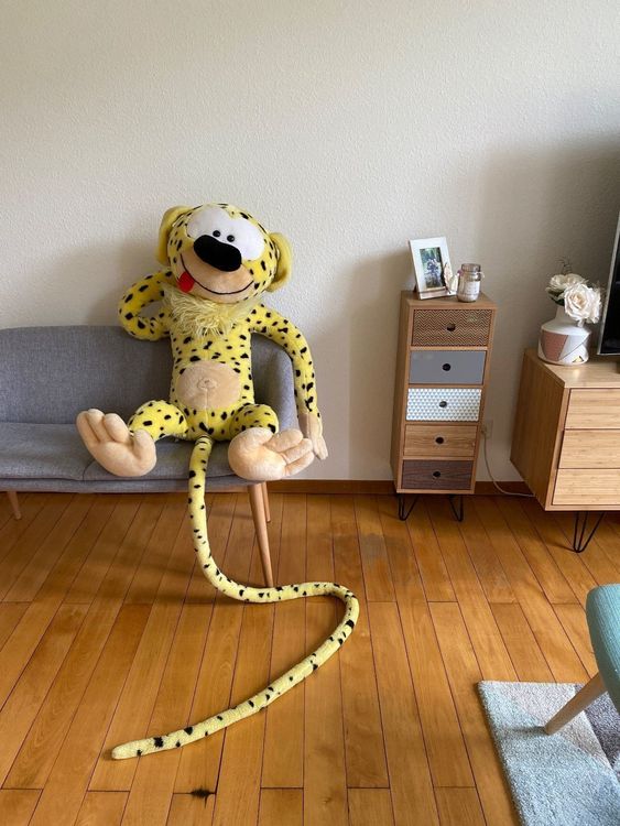 Peluche marsupilami 120 clearance cm