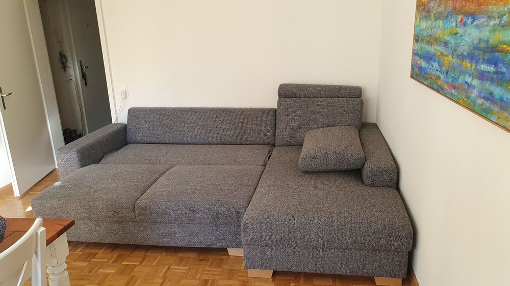 Ausziehbare Couch SÖRVALLEN IKEA 3erSofa grau Kaufen auf Ricardo