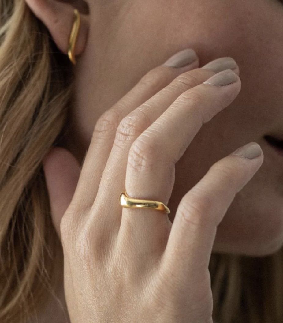 Anelli: 14k Echtgold Ring, Marke Stilnest – Usato da Luzern venduto da Soeuv