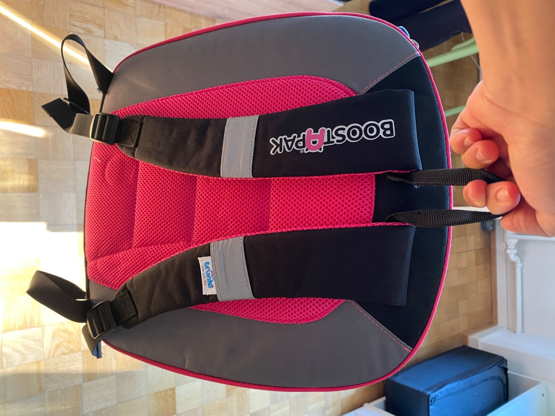 Trunki Seggiolini per auto: Trunki Sitzerhöhung BoostApak und Rucksack – Usato da Basel venduto da chelinliew 1
