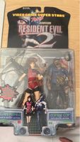 Resident Evil 2 Action Figure Set Claire Redfield Zombie Cop
